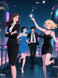 刚毕业工作有几万亿资产很正常动态漫画